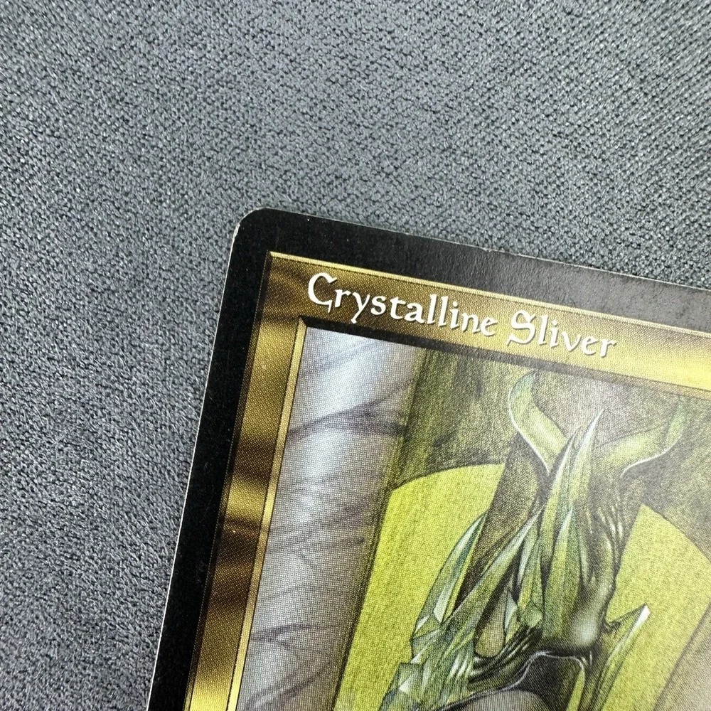MTG Crystalline Sliver Stronghold Deckmaster Pair x2 Magic Cards